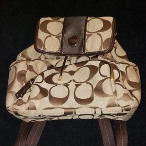 Coach Backpack Purse
